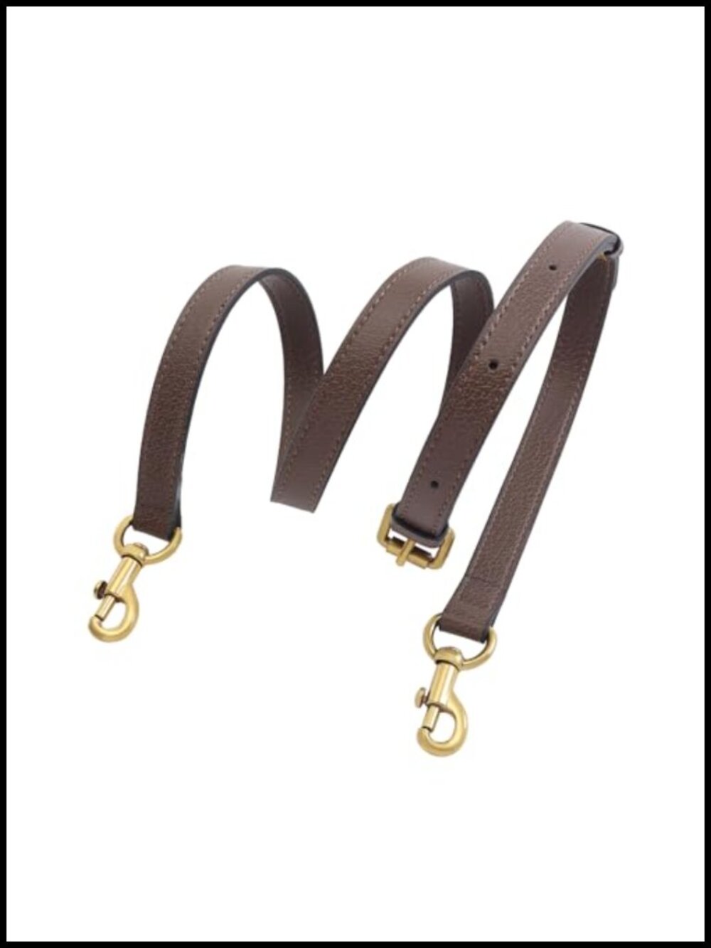 Adjustable Leather Crossbody Shoulder Strap Replacement for Tote Purse Handbag